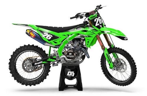 Kawasaki motocross graphics - kawasaki, mx