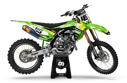 Kawasaki motocross decals - kawasaki, mx