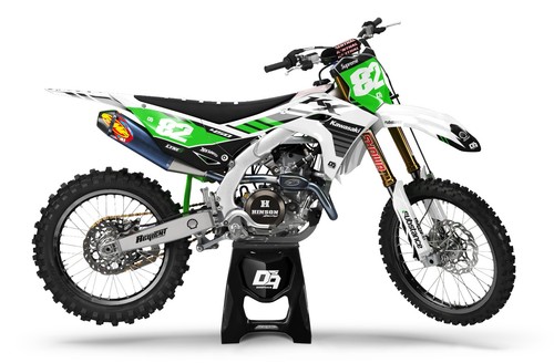 Kawasaki motocross decals - mx,