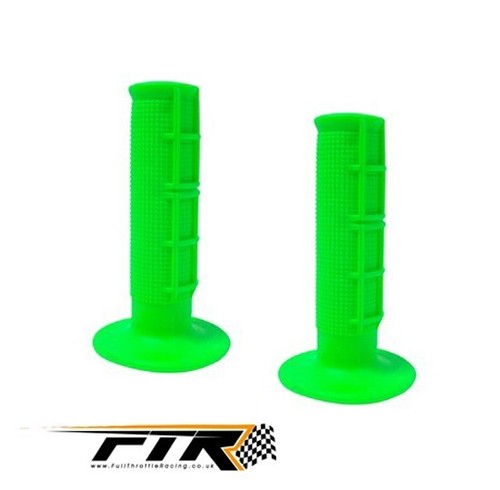 Fluo green half waffle - green,