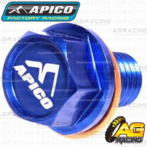 Apico blue magnetic sump - sump, drain
