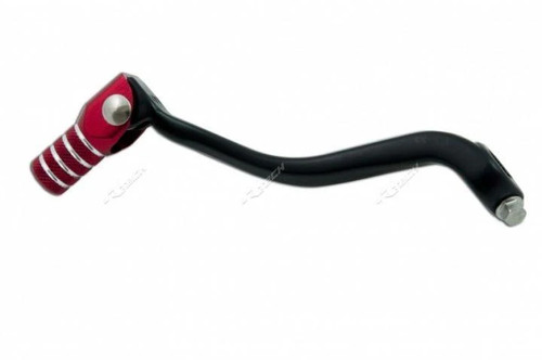 Gear lever alum - alum, red