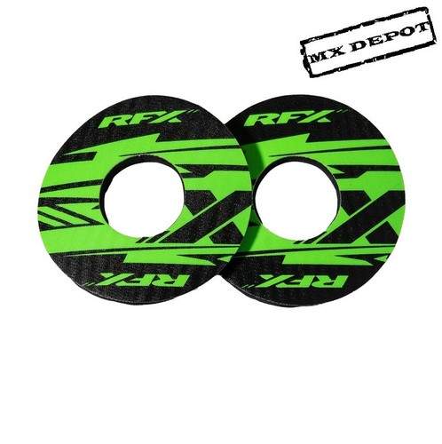 Rfx green grip handlebar - grip,