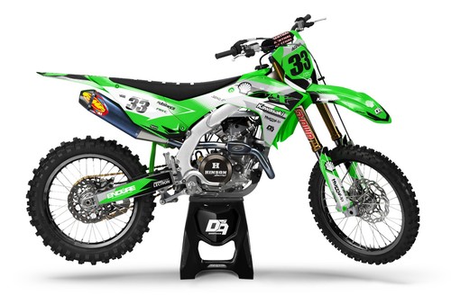 Kawasaki motocross graphics - kawasaki,
